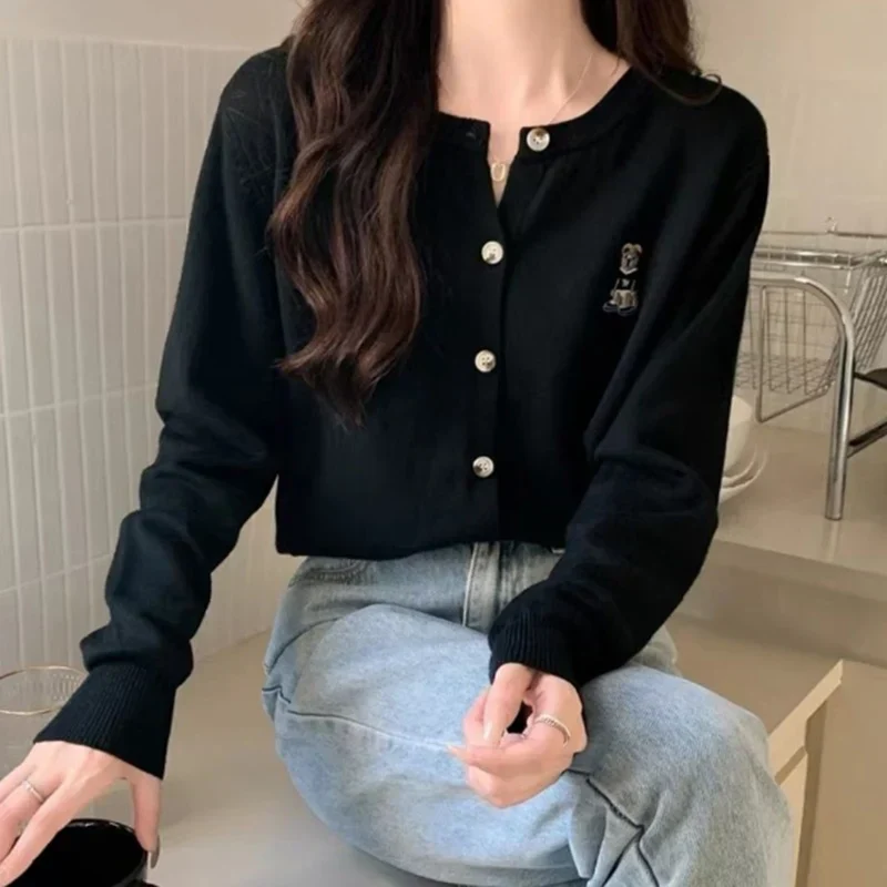 Abcde- Jersey de punto estampado para mujer - Imagen 3