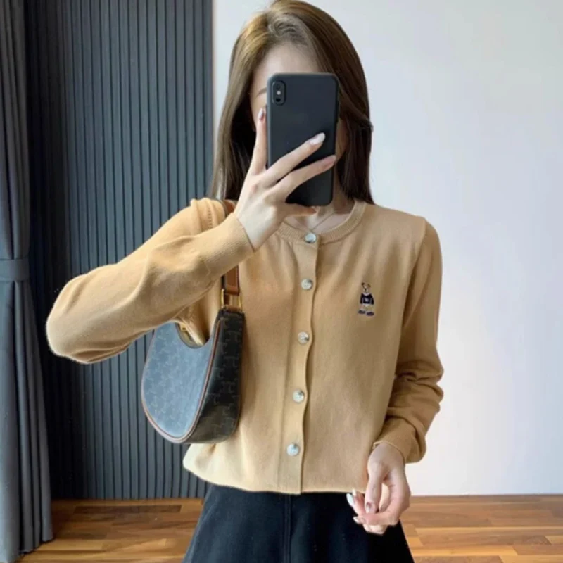 Abcde- Jersey de punto estampado para mujer - Imagen 5