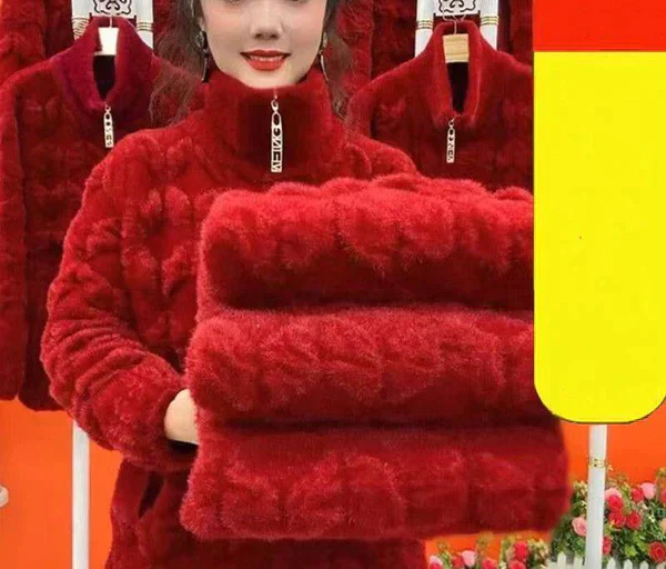 Abrigo de invierno Qerry | Abrigo de invierno acogedor de felpa - Imagen 5